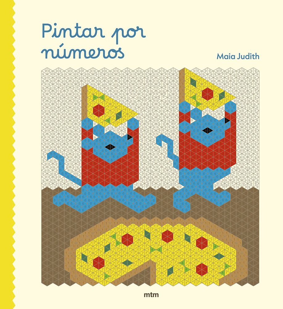 PINTAR POR NUMEROS, de JUDITH, MAIA | portada del libro