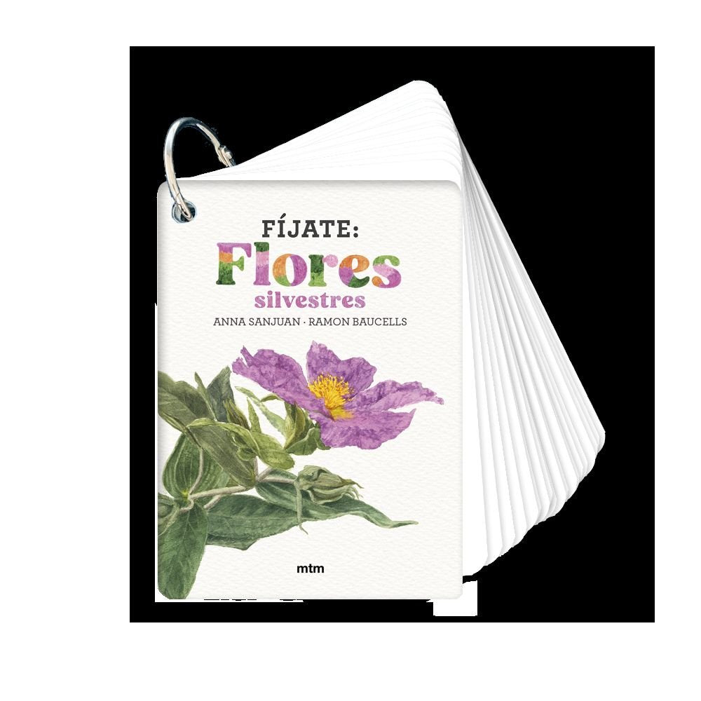 FIJATE: FLORES SILVESTRES, de SANJUAN LLORENS, ANNA | portada del libro
