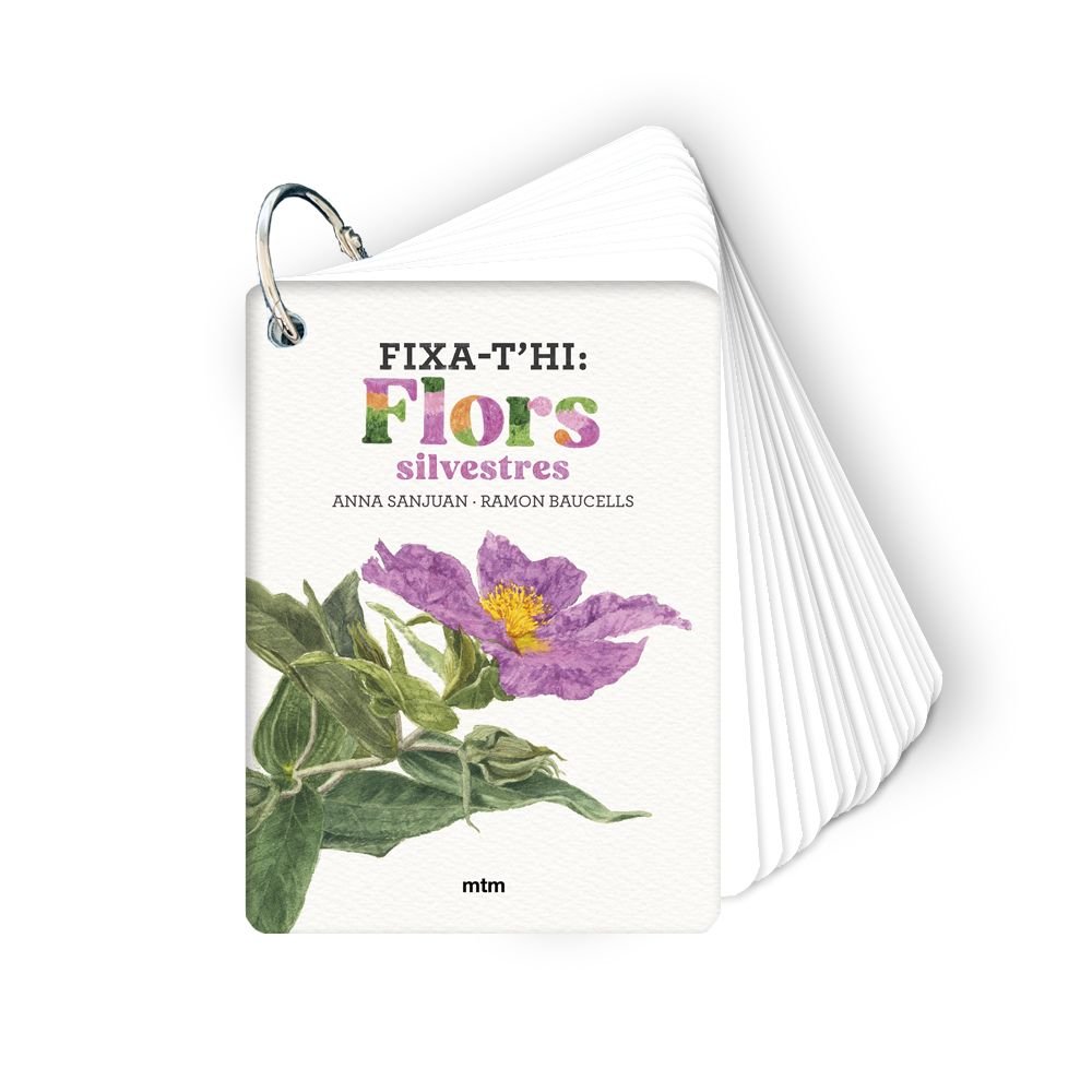 FIXA-T'HI: FLORS SILVESTRES, de SANJUAN LLORENS, ANNA | portada del libro