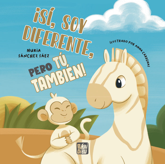 SI SOY DIFERENTE PERO TU TAMBIEN, de SANCHEZ SAEZ,NURIA | portada del libro
