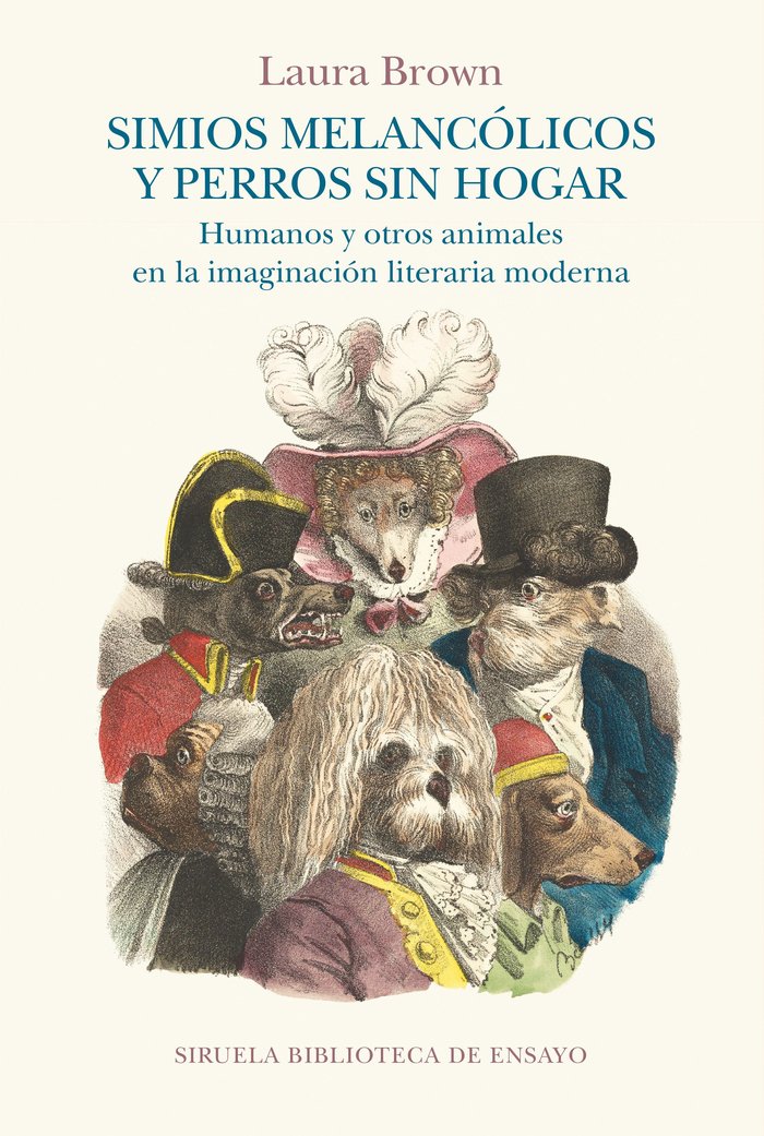 SIMIOS MELANCOLICOS Y PERROS SIN HOGAR, de BROWN, LAURA | portada del libro