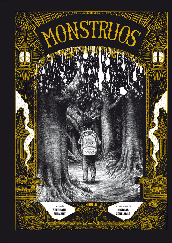 MONSTRUOS, de SERVANT, STEPHANE | portada del libro