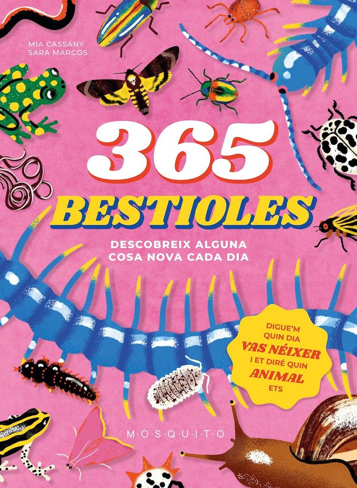 365 BESTIOLES, de CASSANY, MIA | portada del libro