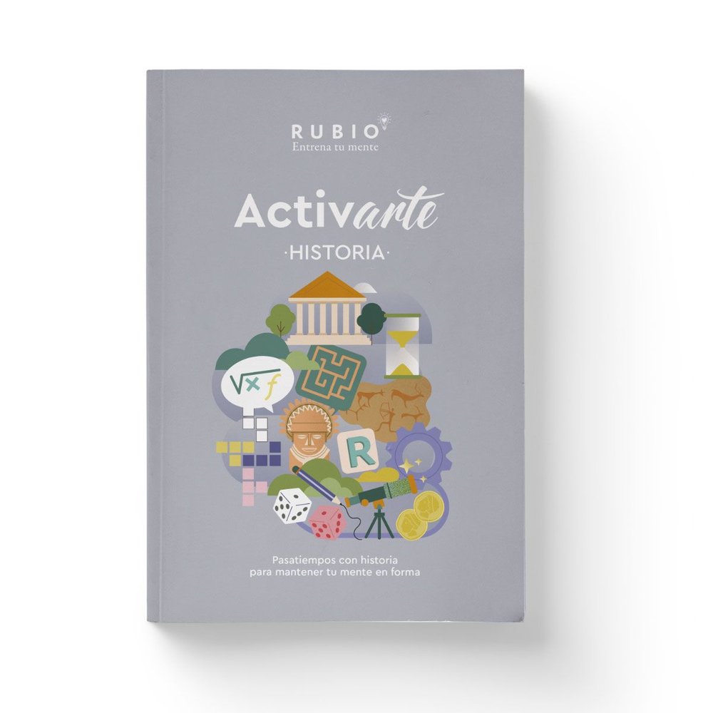ACTIVARTE-HISTORIA. PASATIEMPOS CON HISTORIA PARA MANTENER TU MENTE EN FORMA (VO, de AA.VV. | portada del libro