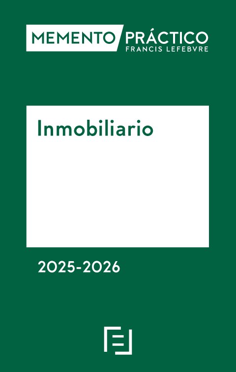 Memento practico inmobiliario 2025 2026, de AA.VV. | portada del libro