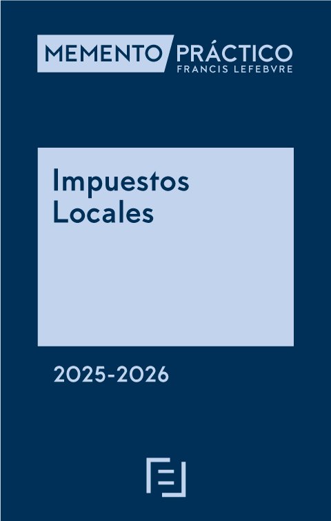 Memento practico impuestos locales 2025 2026, de AA.VV. | portada del libro
