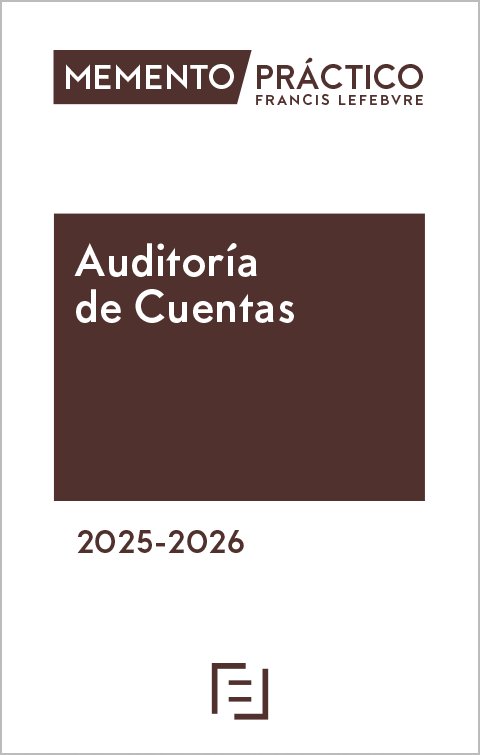 MEMENTO AUDITORIA DE CUENTAS 2025-2026 | portada del libro