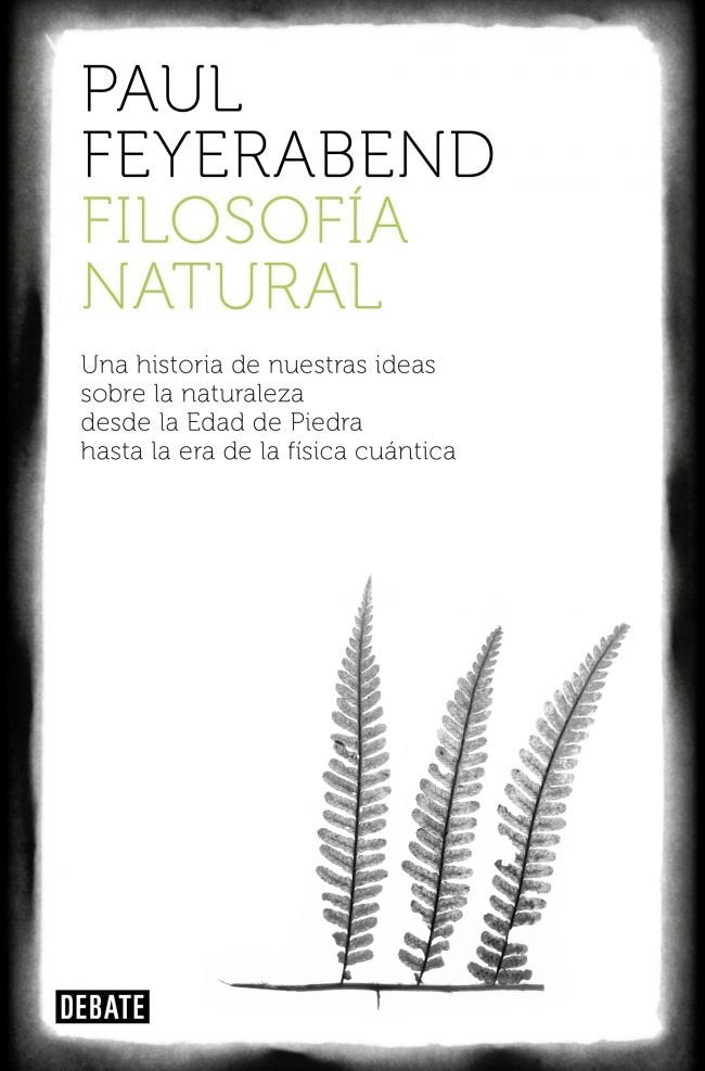 FILOSOFIA NATURAL, de FEYERABEND, PAUL | portada del libro