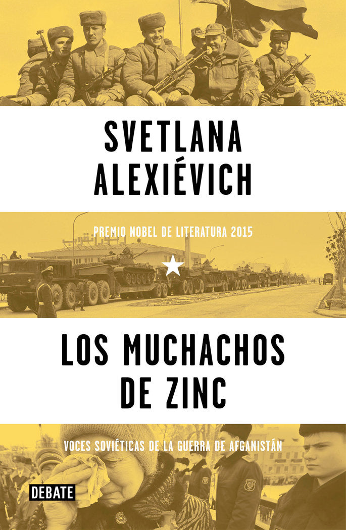 LOS MUCHACHOS DE ZINC, de ALEXIEVICH, SVETLANA | portada del libro