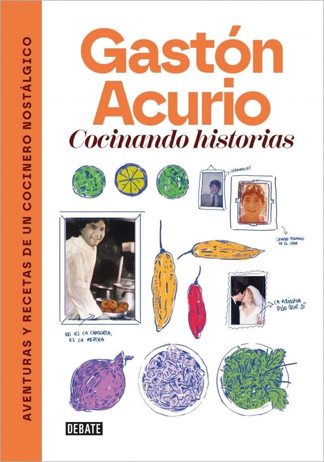 COCINANDO HISTORIAS, de ACURIO, GASTON | portada del libro