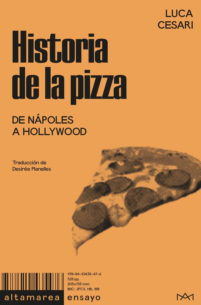 HISTORIA DE LA PIZZA, de CESARI, LUCA | portada del libro