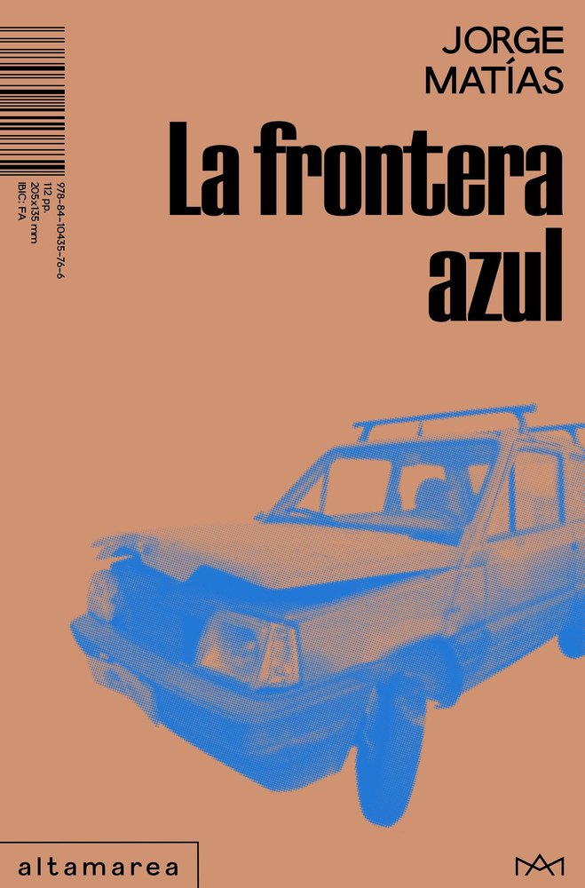 LA FRONTERA AZUL, de MATIAS, JORGE | portada del libro