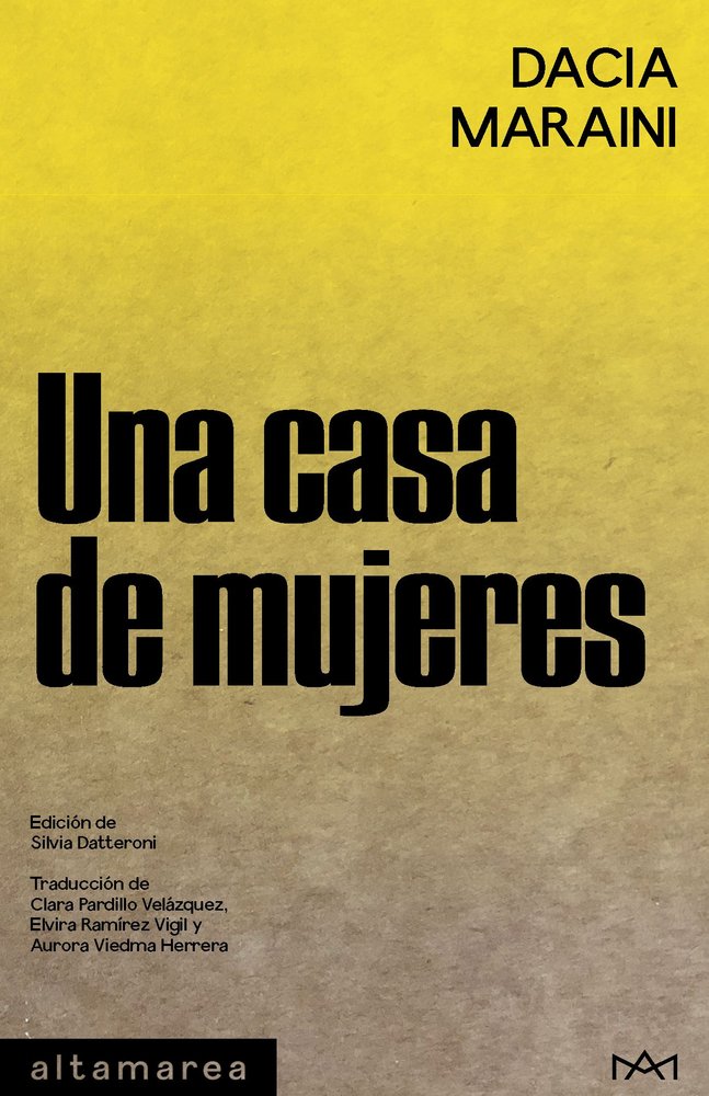 UNA CASA DE MUJERES, de MARAINI, DACIA | portada del libro