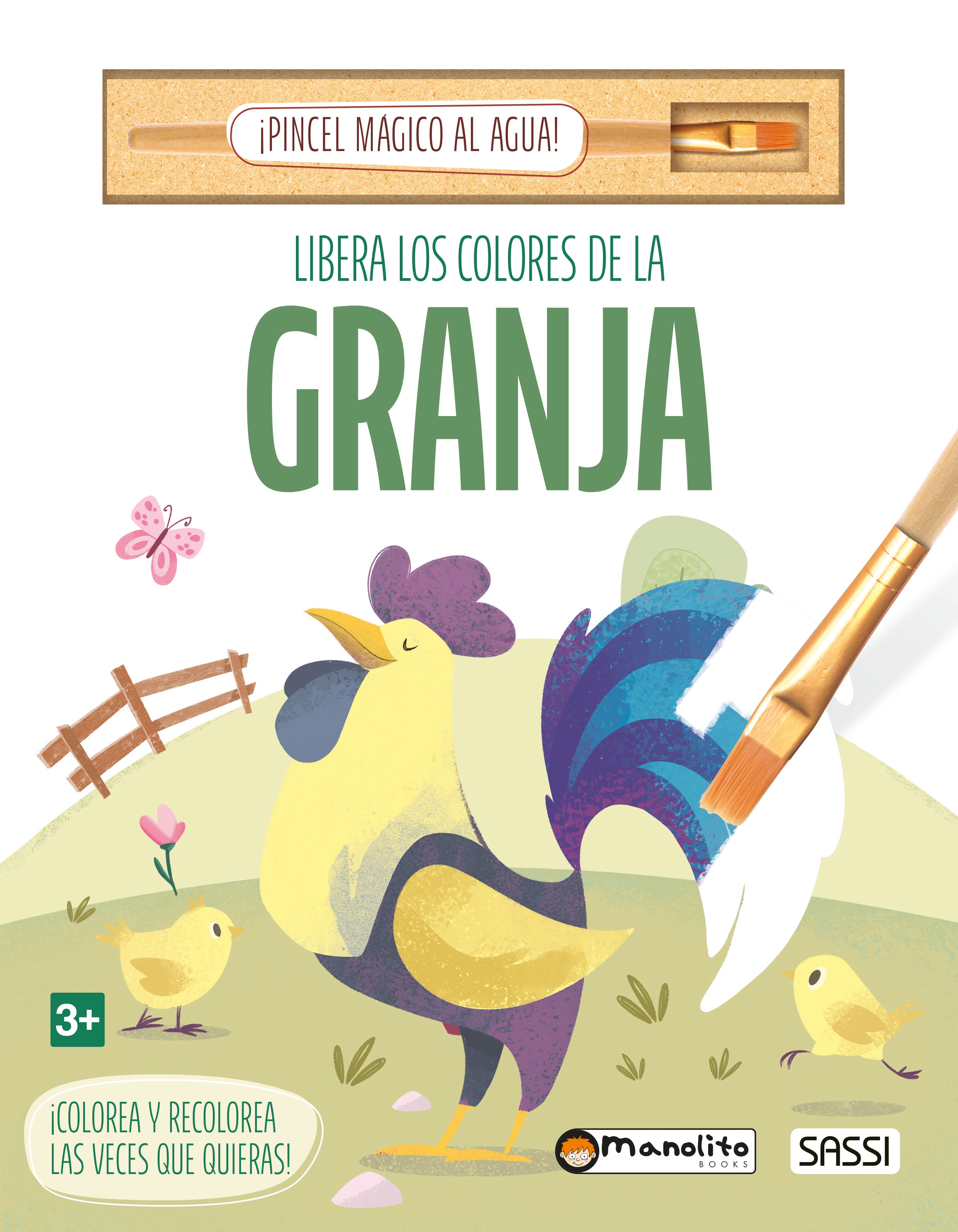 LIBERA LOS COLORES DE LA GRANJA, de TOAD CREATIVE STUDIOS | portada del libro