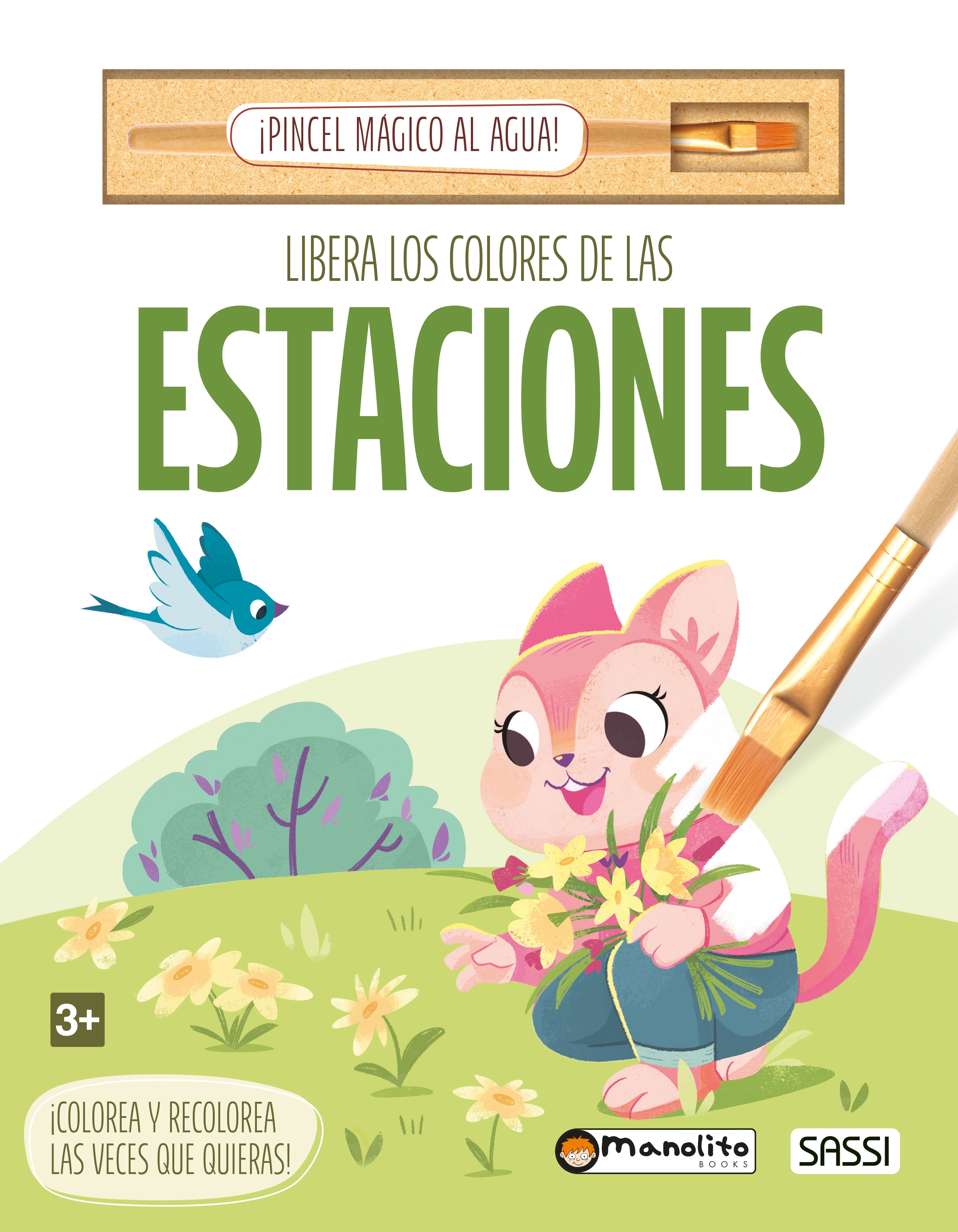 LIBERO LOS COLORES DE LAS ESTACIONES, de TOAD CREATIVE STUDIOS | portada del libro