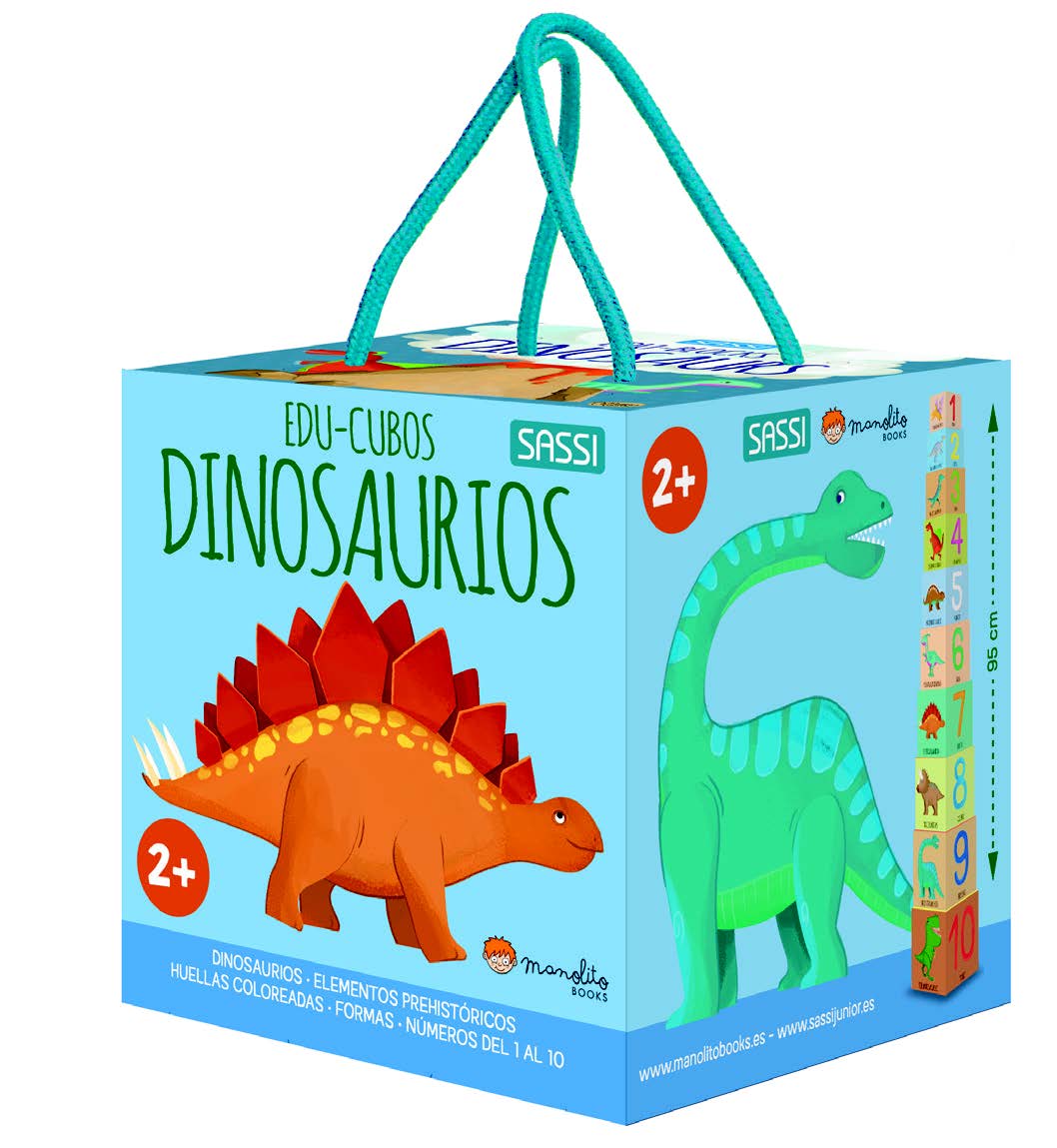 ECO CUBOS DINOSAURIOS, de GAULE M | portada del libro