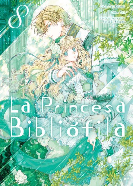 LA PRINCESA BIBLIOFILA 08, de KIKUTA, YUI | portada del libro