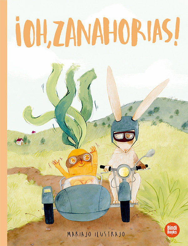 ¡OH, ZANAHORIAS!, de ILUSTRAJO, MARIAJO | portada del libro