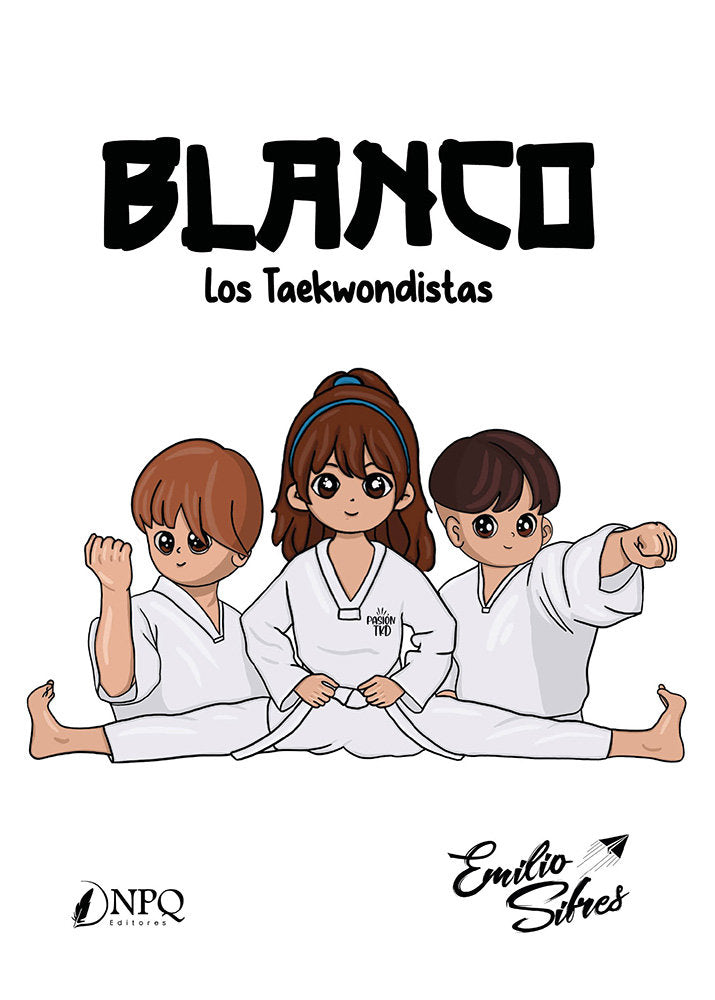 Blanco los taekwondistas, de Emilio Sifres | portada del libro