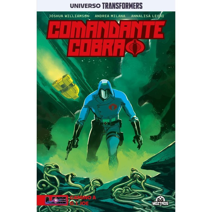 COMANDANTE COBRA. CAMINO A G. I. JOE, de JOSUA WILLIAMSON | portada del libro