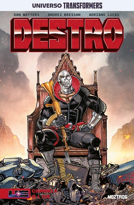 DESTRO. CAMINO A G.I.JOE, de DAN WATTERS | portada del libro