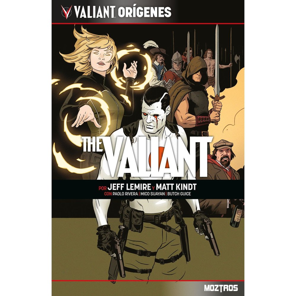 THE VALIANT, de JEFF LEMIRE | portada del libro