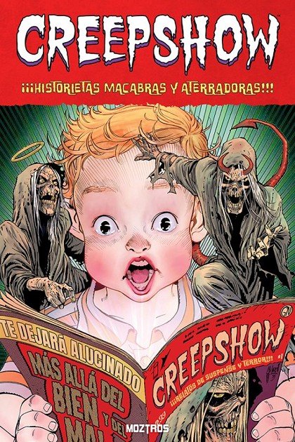 CREEPSHOW ¡HISTORIETAS MACABRAS Y ATERRADORAS!, de CLOONAN, BECKY | portada del libro
