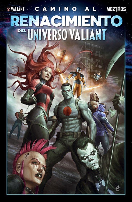 CAMINO AL RENACIMIENTO DEL UNIVERSO VALIANT, de FRED VAN LENTE | portada del libro