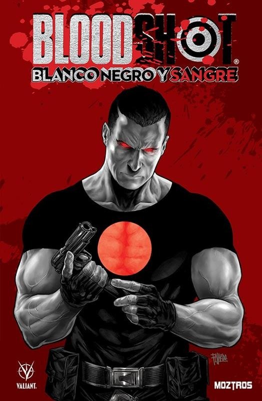 BLOODSHOT. BLANCO, NEGRO Y SANGRE, de VVAA | portada del libro
