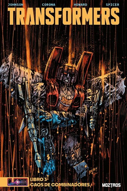 TRANSFORMERS 03: CAOS DE COMBINACIONES, de WARREN JHONSON, DANIEL | portada del libro