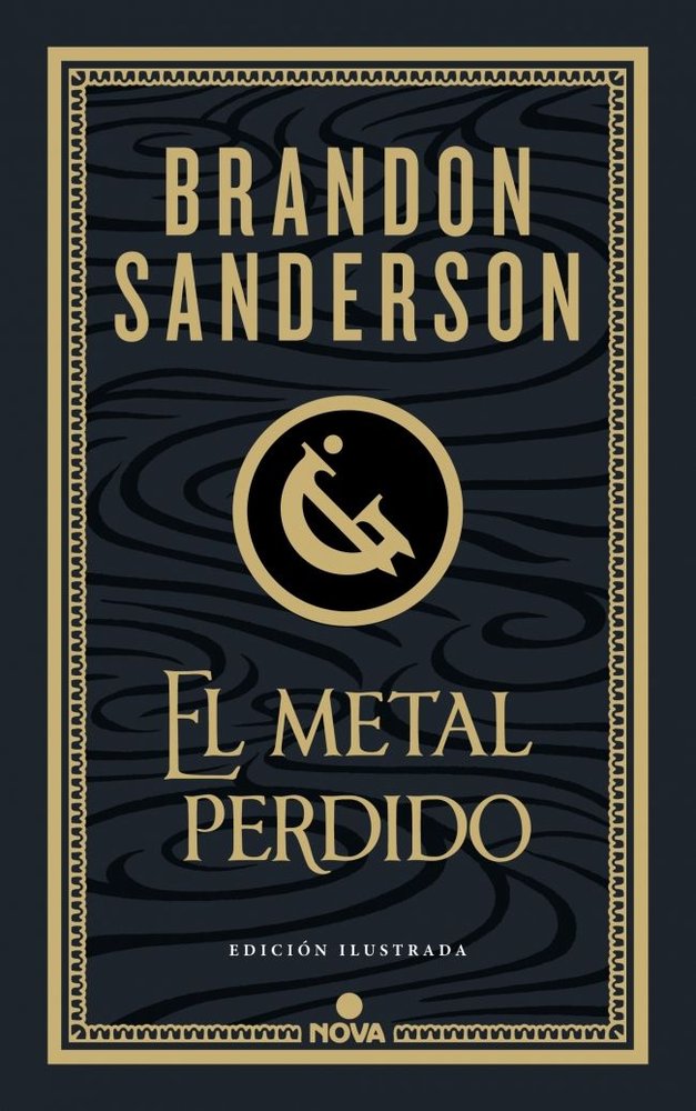 EL METAL PERDIDO (EDICION ILUSTRADA) (WAX & WAYNE 4), de SANDERSON, BRANDON | portada del libro