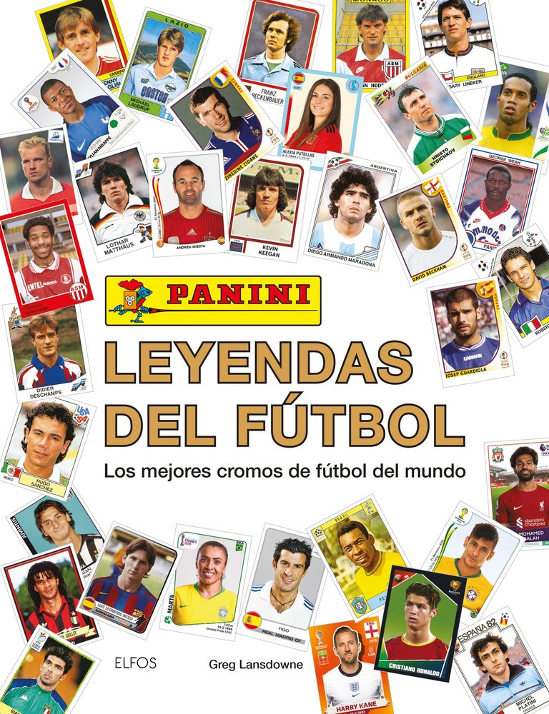 LEYENDAS DEL FUTBOL -PANINI, de LANSDOWNE | portada del libro
