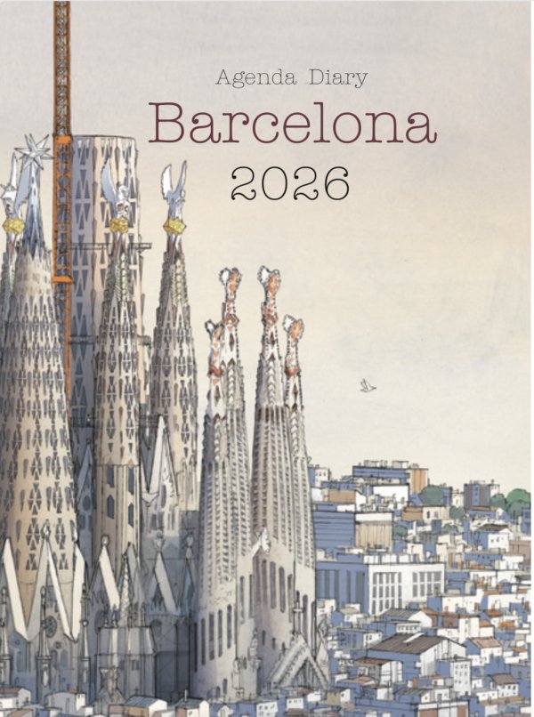 AGENDA BARCELONA 2026 | portada del libro