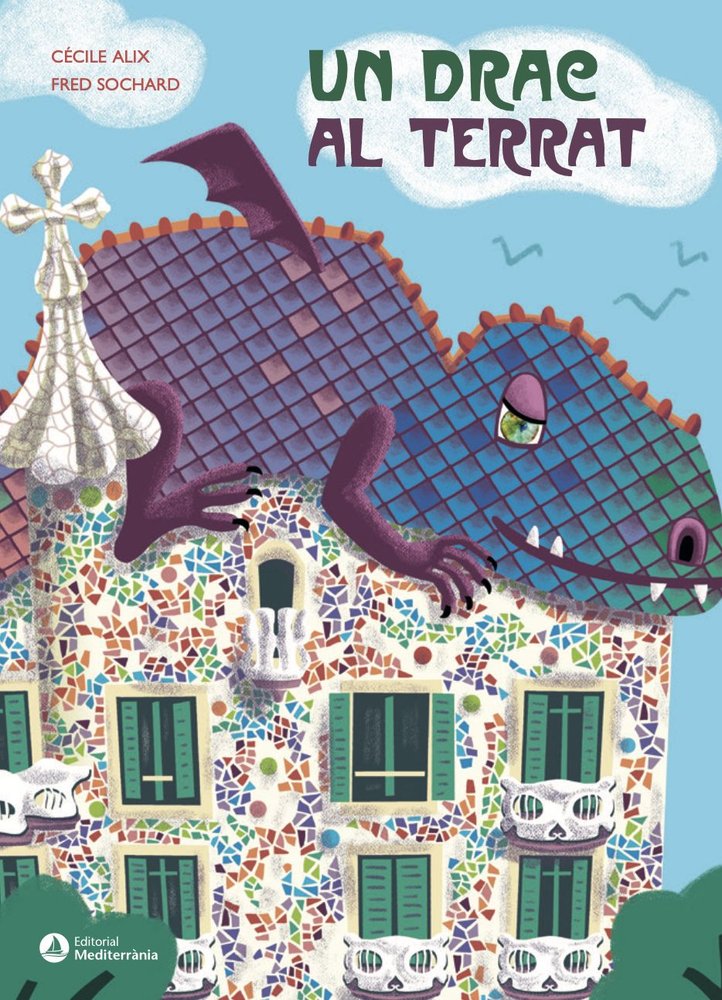 UN DRAC AL TERRAT, de ALIX, CECILE | portada del libro