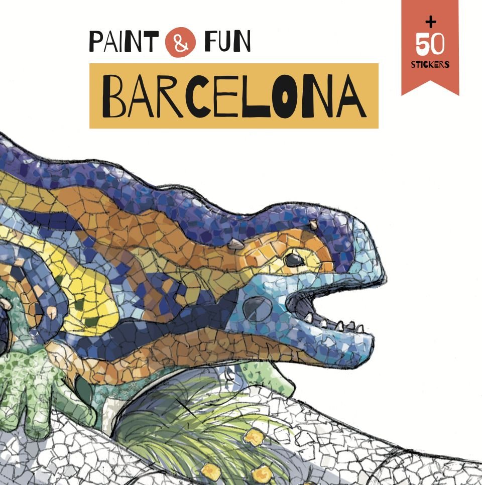 PAINT AND FUN. BARCELONA | portada del libro