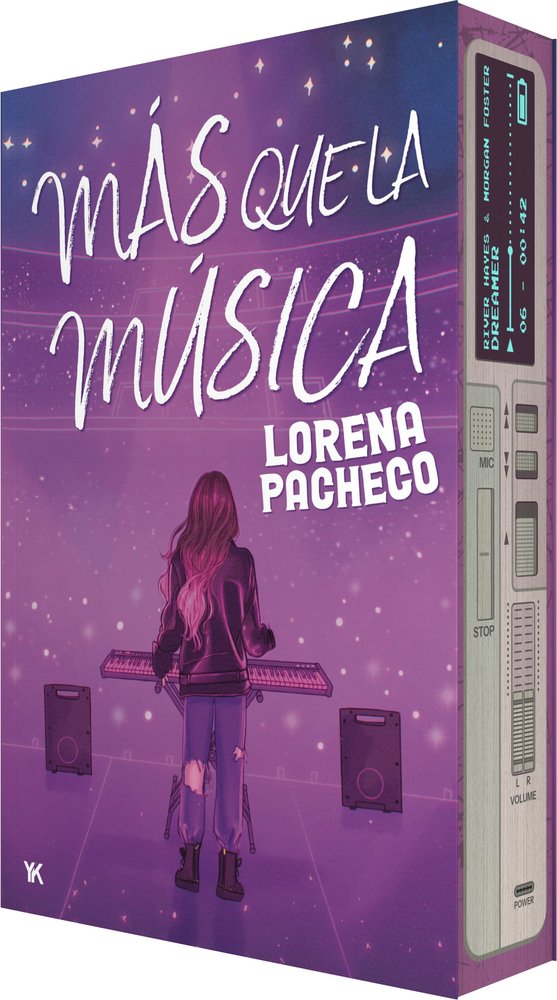 MAS QUE LA MUSICA, de PACHECO, LORENA | portada del libro