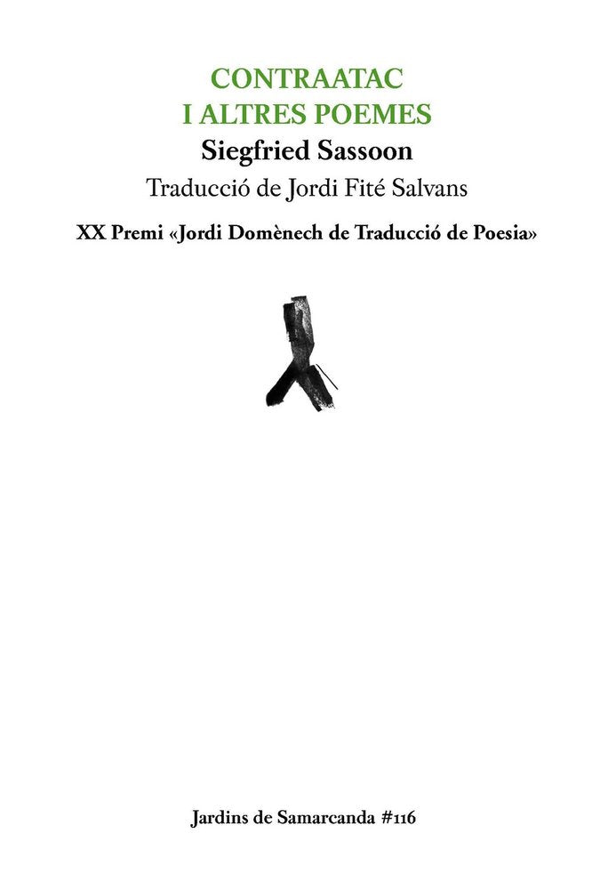CONTRAATAC I ALTRES POEMES, de SASSOON | portada del libro
