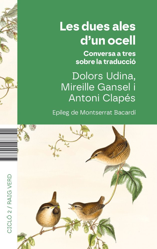 LES DUES ALES D'UN OCELL, de UDINA, DOLORS | portada del libro