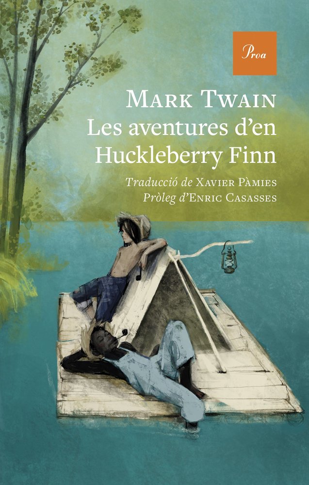 LES AVENTURES D'EN HUCKLEBERRY FINN, de TWAIN, MARK | portada del libro