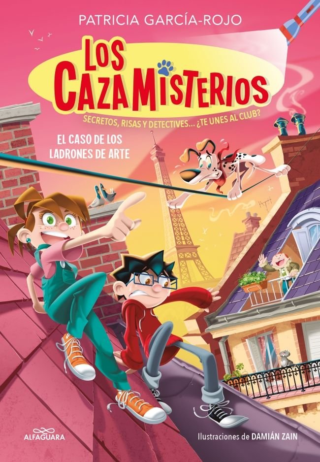Los cazamisterios 10 - El caso de los ladrones de arte, de PATRICIA GARCIA-ROJO | portada del libro