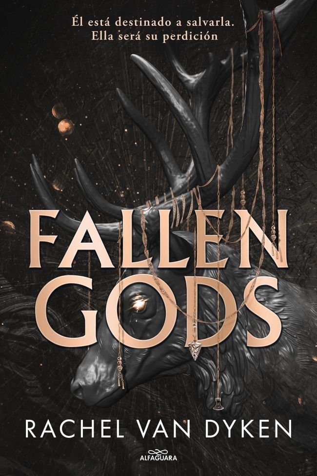 FALLEN GODS (HILOS DEL DESTINO 1), de RACHEL VAN DYKEN | portada del libro