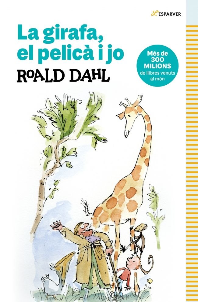 GIRAFA, EL PELICA I JO, LA, de ROALD DAHL | portada del libro