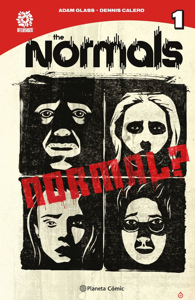 THE NORMALS, de ADAM GLASS | portada del libro