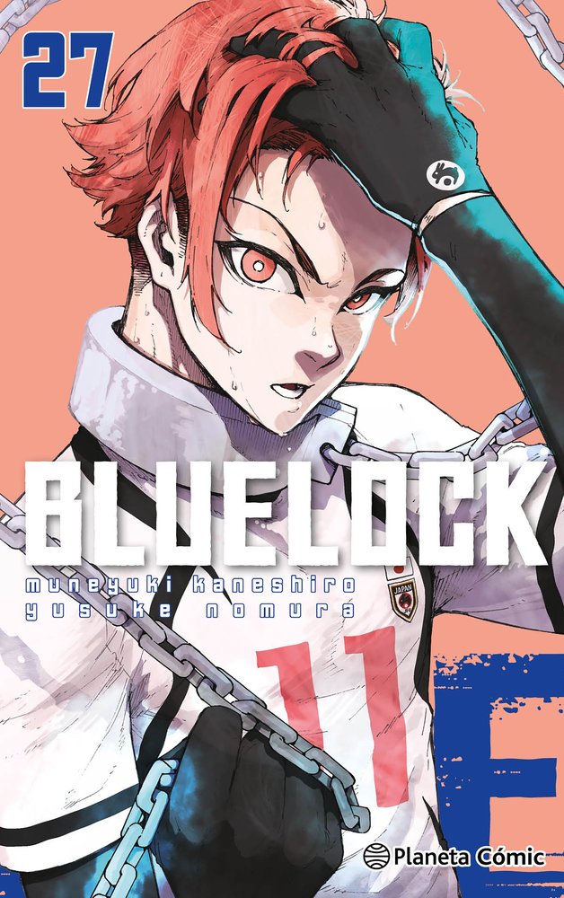 BLUE LOCK 27, de MUNEYUKI KANESHIRO | portada del libro