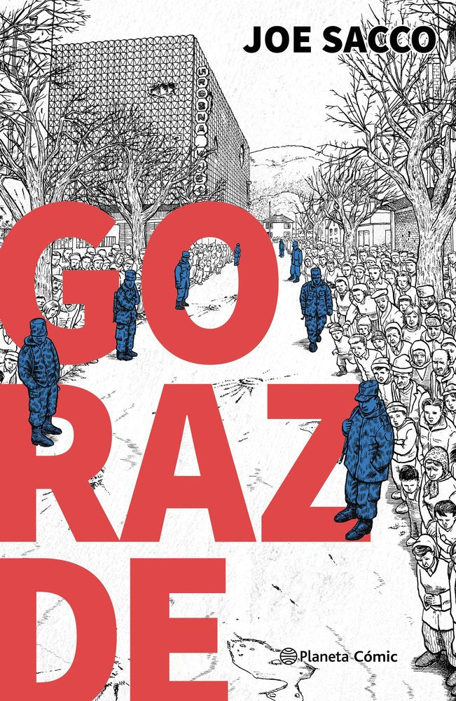 GORAZDE, de JOE SACCO | portada del libro