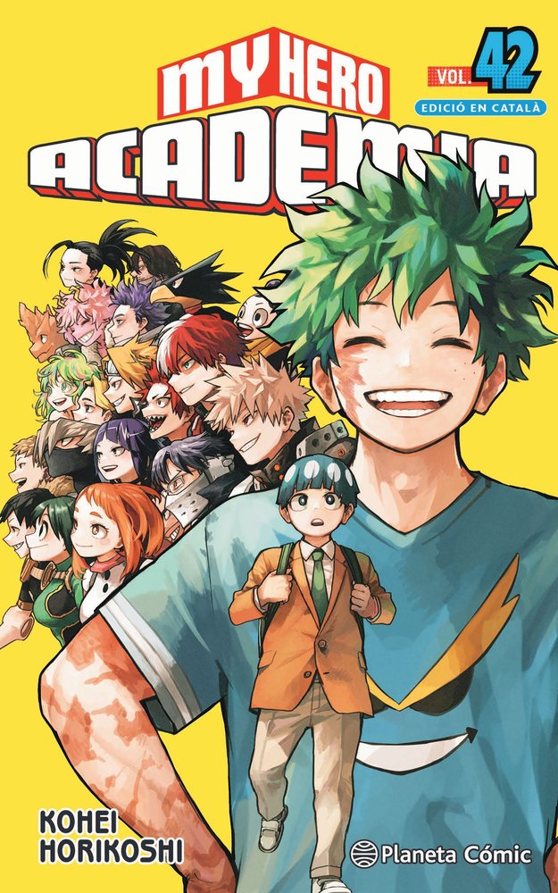 MY HERO ACADEMIA Nº 42 (CATALA), de HORIKOSHI, KOHEI | portada del libro
