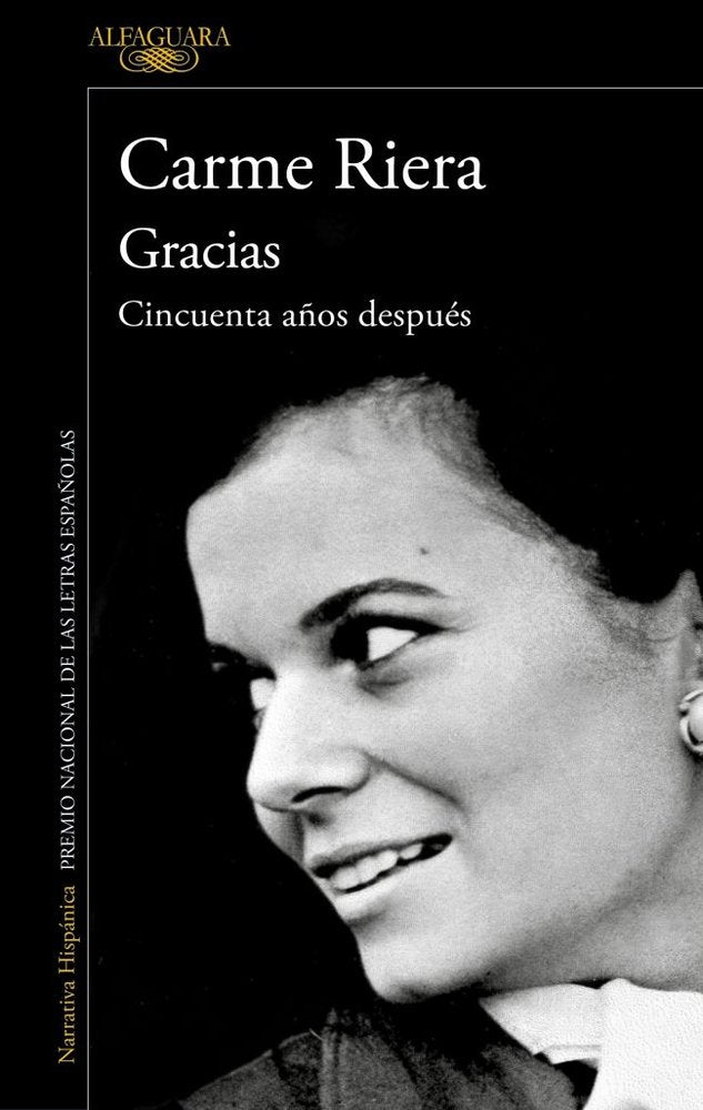 GRACIAS, de CARME RIERA | portada del libro