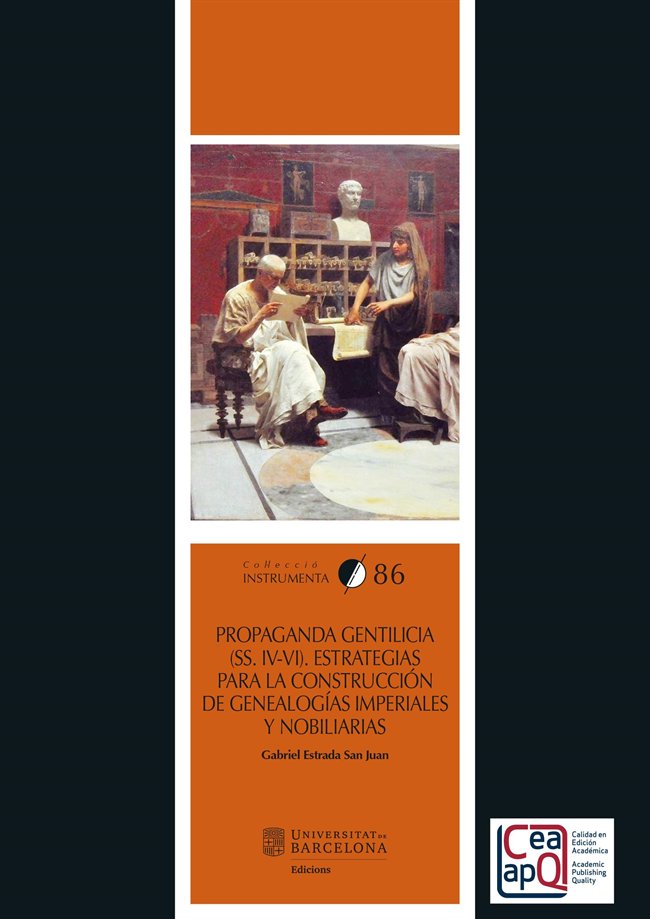 PROPAGANDA GENTILICIA (SS. IV-VI), de ESTRADA SAN JUAN, GABRIEL | portada del libro