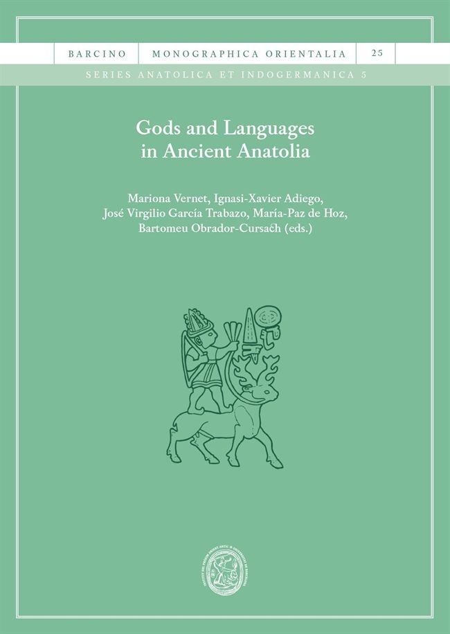 GODS AND LANGUAGES IN ANCIENT ANATOLIA, de VARIOS AUTORES | portada del libro