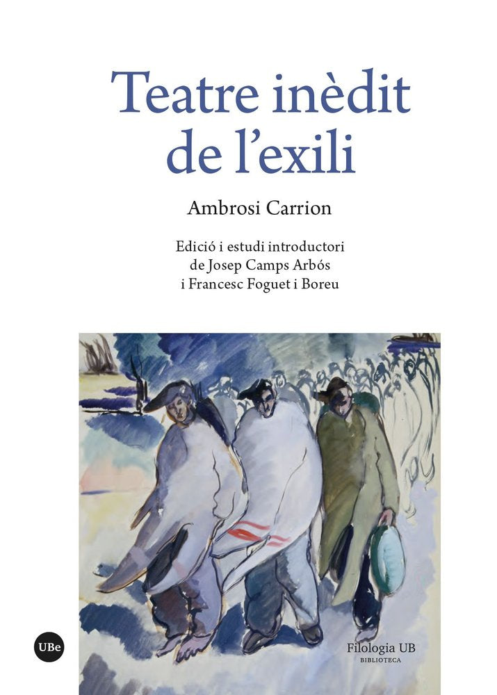 TEATRE INEDIT DE L?EXILI, de CARRION, AMBROSI | portada del libro